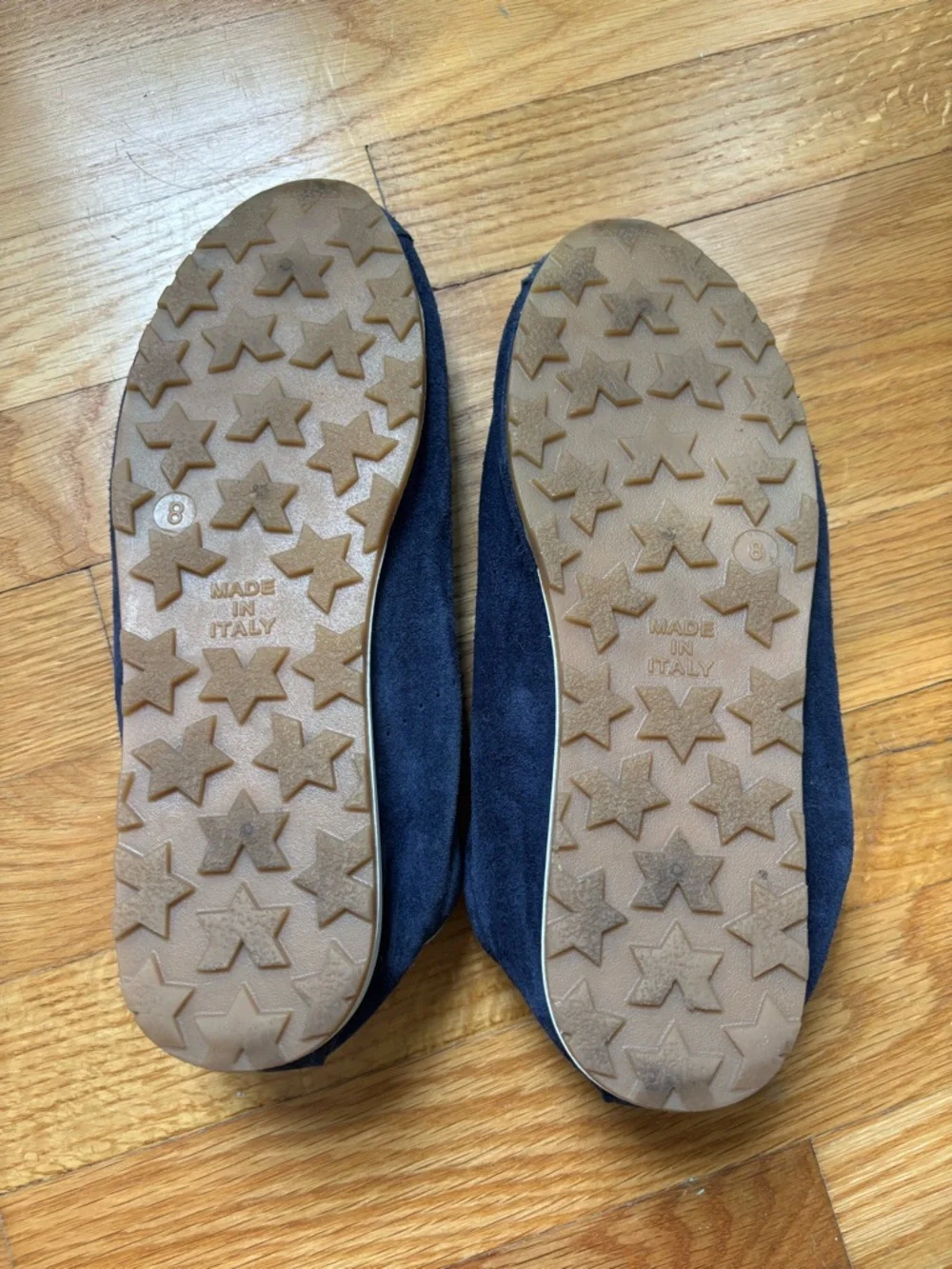 Dolce Vita Serina Navy Suede Sneakers - Picture 2 of 3